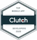 Top mobile app developers award- clutch