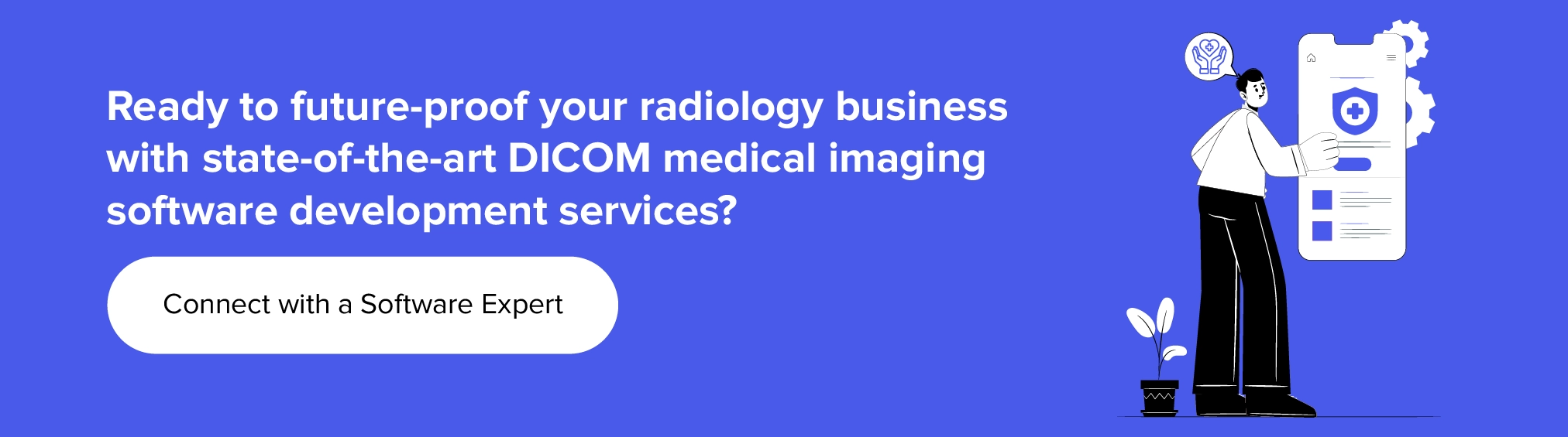 View our healthcare services to future-proof your DICOM medical imaging software