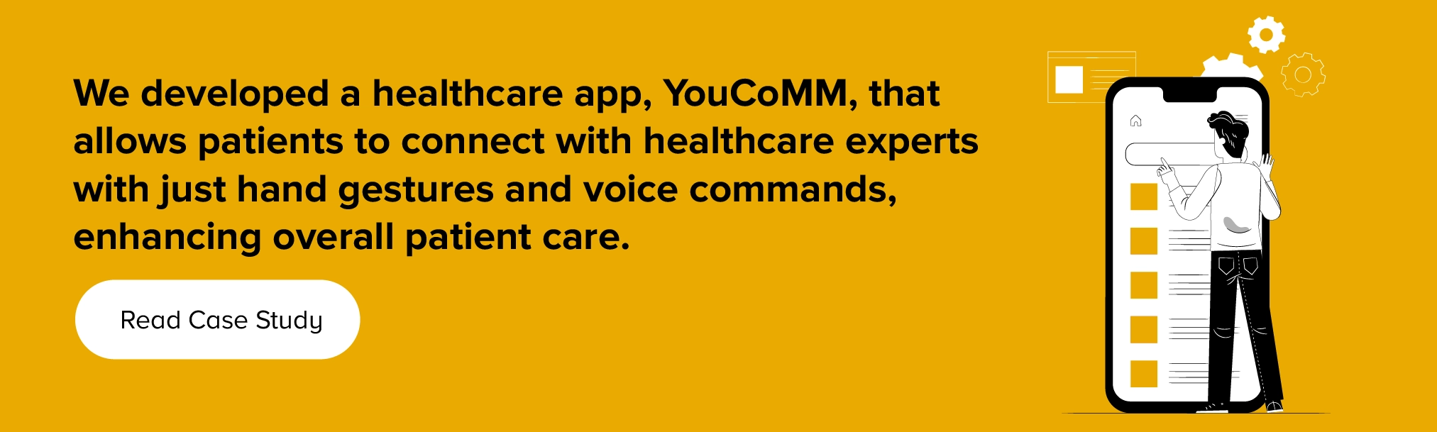 Healthcare app, YouCoMM