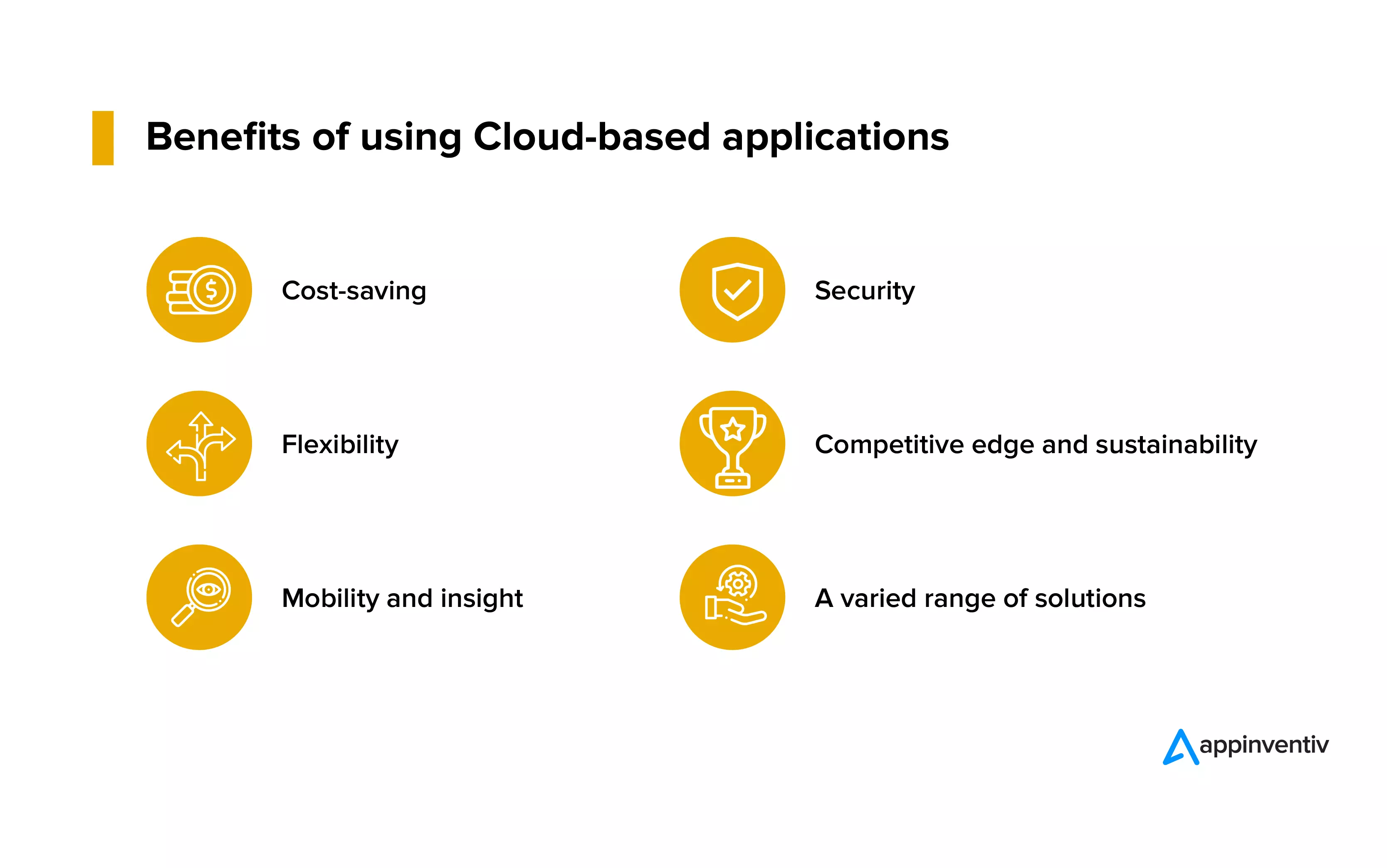 Benefits of using Cloud-based applications